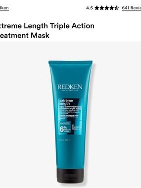 Redken extreme length triple action treatment